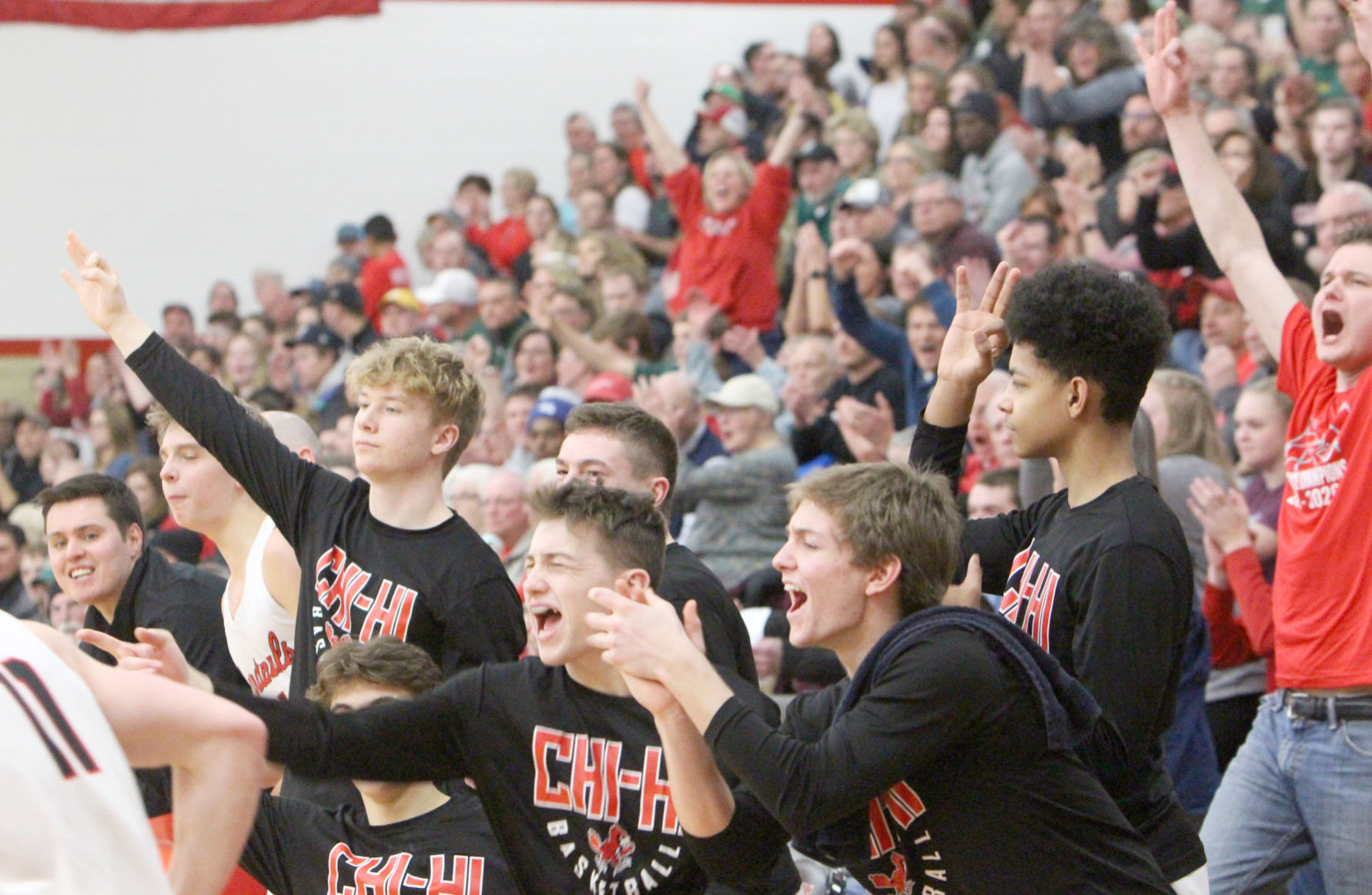 D.C. Everest at Chi-Hi boys basketball 3-7-20